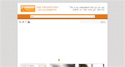 Desktop Screenshot of elizabethpresbytery.org